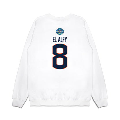 UConn - NCAA Women's Basketball : Jana El Alfy - NCAA® March Madness® 2025 Final Four Premium Crewneck Sweatshirt-1