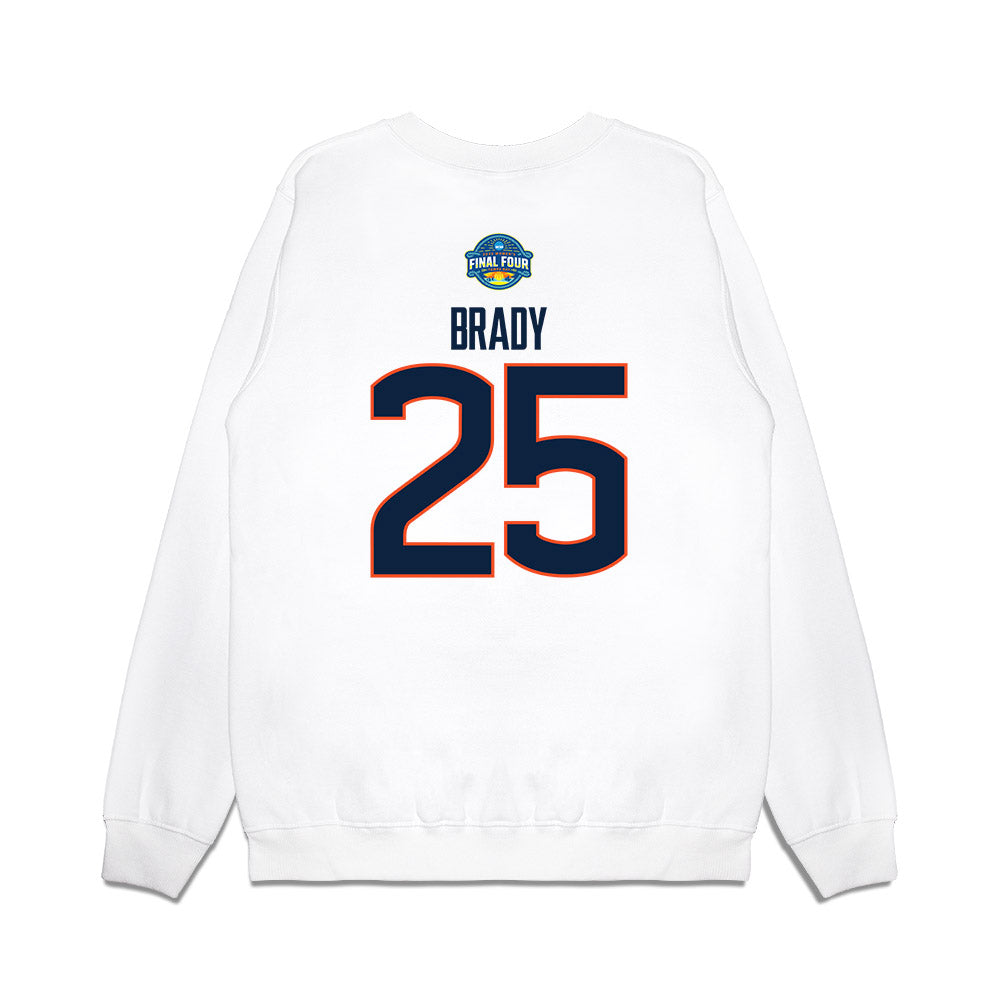 UConn - NCAA Women's Basketball : Ice Brady - NCAA® March Madness® 2025 Final Four Premium Crewneck Sweatshirt-1