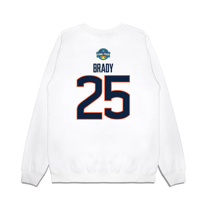 UConn - NCAA Women's Basketball : Ice Brady - NCAA® March Madness® 2025 Final Four Premium Crewneck Sweatshirt-1