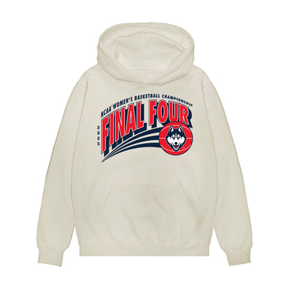 UConn - NCAA Women's Basketball : Sarah Strong - NCAA® March Madness® 2025 Final Four Premium Hooded Sweatshirt-0