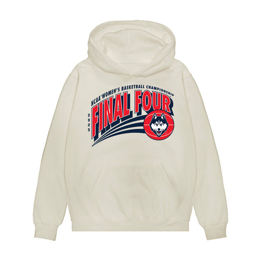 UConn - NCAA Women's Basketball : Jana El Alfy - NCAA® March Madness® 2025 Final Four Premium Hooded Sweatshirt-0