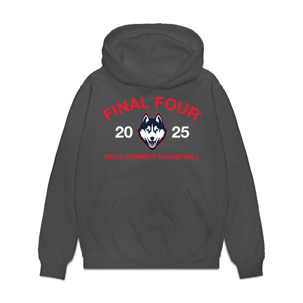 UConn - NCAA Women's Basketball : - NCAA® March Madness® 2025 Final Four Roster Premium Hooded Sweatshirt-0