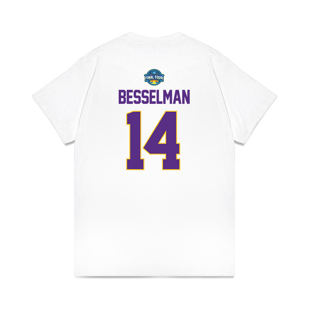 LSU - NCAA Women's Basketball : Izzy Besselman - NCAA® March Madness® 2025 Final Four Shersey Premium T-Shirt-1