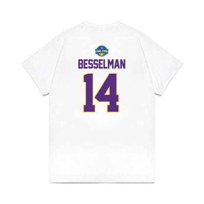 LSU - NCAA Women's Basketball : Izzy Besselman - NCAA® March Madness® 2025 Final Four Shersey Premium T-Shirt-1
