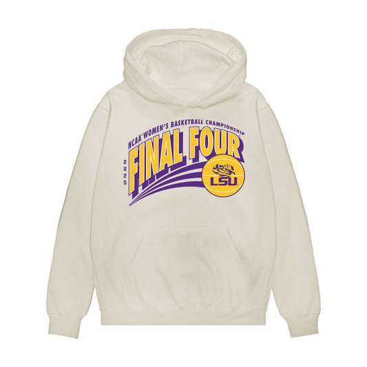 LSU - NCAA Women's Basketball : Flaujae Johnson - NCAA® March Madness® 2025 Final Four Shersey Premium Hooded Sweatshirt-0