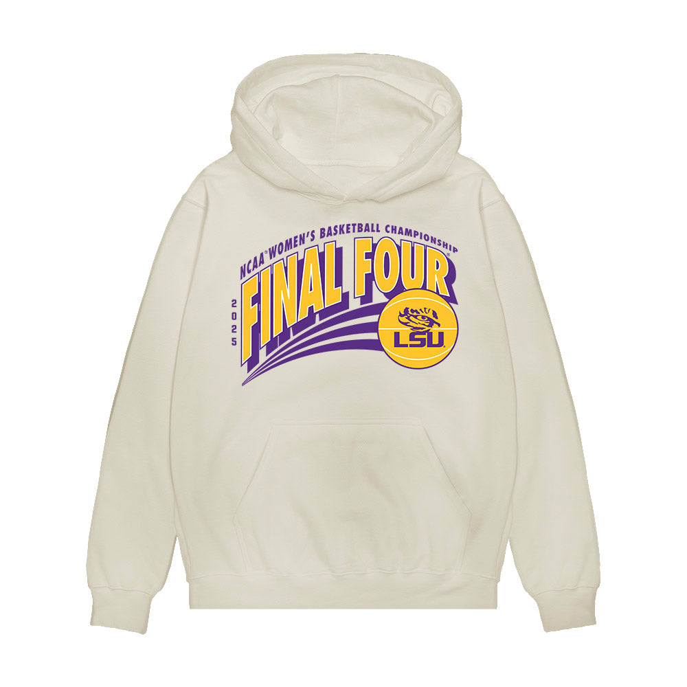 LSU - NCAA Women's Basketball : Mikaylah Williams - NCAA® March Madness® 2025 Final Four Shersey Premium Hooded Sweatshirt-0