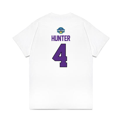 TCU - NCAA Women's Basketball : Donovyn Hunter - NCAA® March Madness® 2025 Final Four Shersey Premium T-Shirt-1