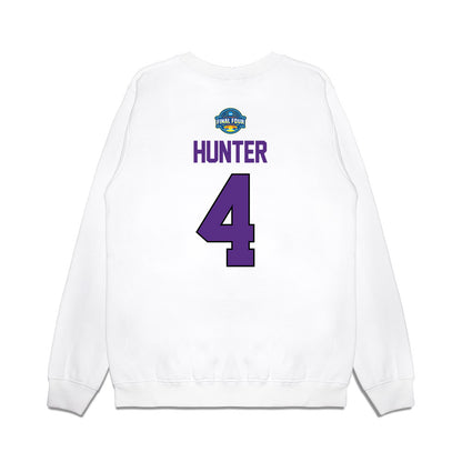 TCU - NCAA Women's Basketball : Donovyn Hunter - NCAA® March Madness® 2025 Final Four Shersey Premium Crewneck Sweatshirt-1