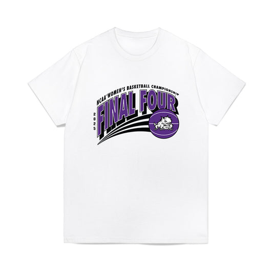 TCU - NCAA Women's Basketball : Maddie Scherr - NCAA® March Madness® 2025 Final Four Shersey Premium T-Shirt-0