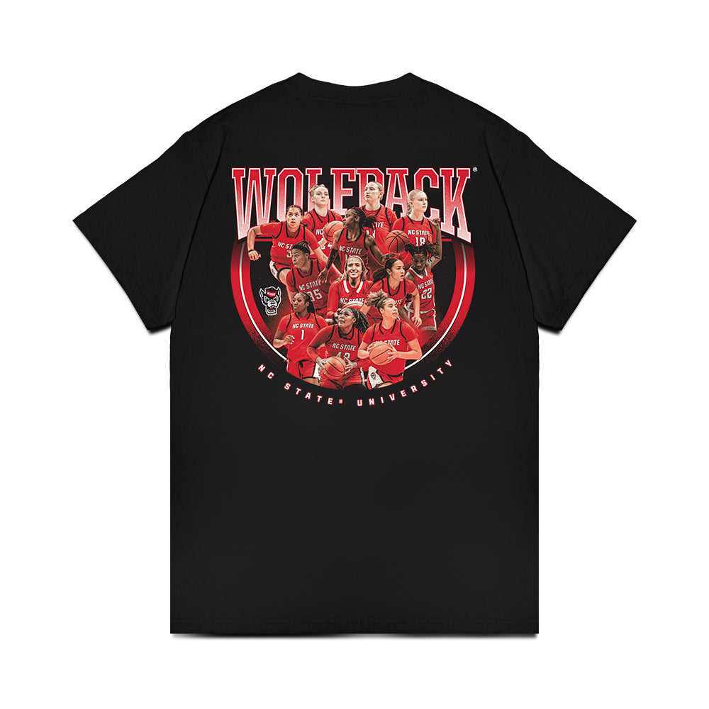 NC State - NCAA Women's Basketball : - NCAA® March Madness® 2025 Final Four Team Premium T-Shirt-1