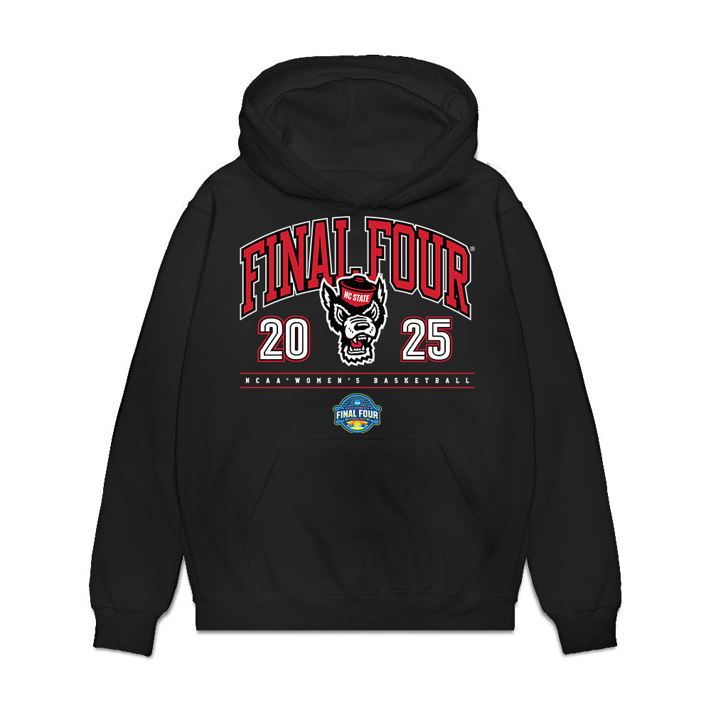 NC State - NCAA Women's Basketball : - NCAA® March Madness® 2025 Final Four Team Premium Hooded Sweatshirt-0