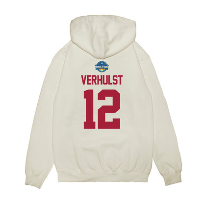 Oklahoma - NCAA Women's Basketball : Payton Verhulst - NCAA® March Madness® 2025 Final 4 Shersey Premium Hooded Sweatshirt-1