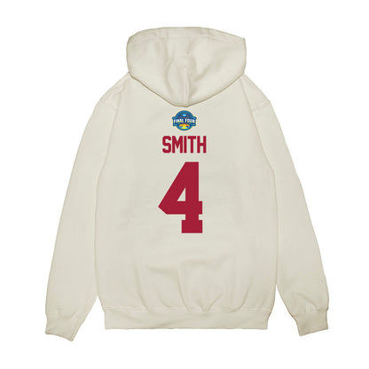 Oklahoma - NCAA Women's Basketball : Caya Smith - NCAA® March Madness® 2025 Final 4 Shersey Premium Hooded Sweatshirt-1