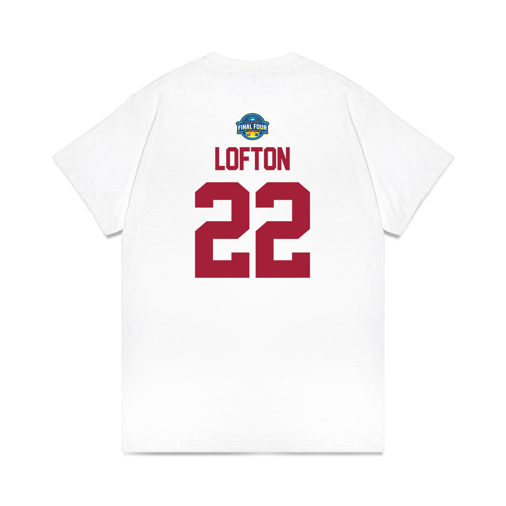Oklahoma - NCAA Women's Basketball : Keziah Lofton - NCAA® March Madness® 2025 Final 4 Shersey Premium T-Shirt-1