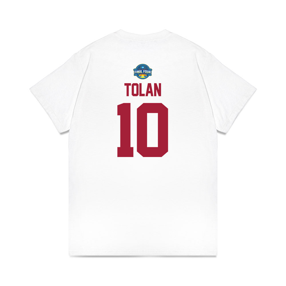 Oklahoma - NCAA Women's Basketball : Emma Tolan - NCAA® March Madness® 2025 Final 4 Shersey Premium T-Shirt-1