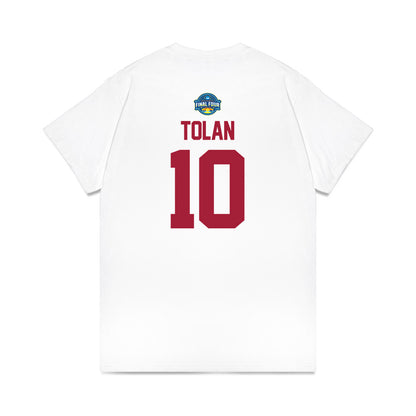 Oklahoma - NCAA Women's Basketball : Emma Tolan - NCAA® March Madness® 2025 Final 4 Shersey Premium T-Shirt-1