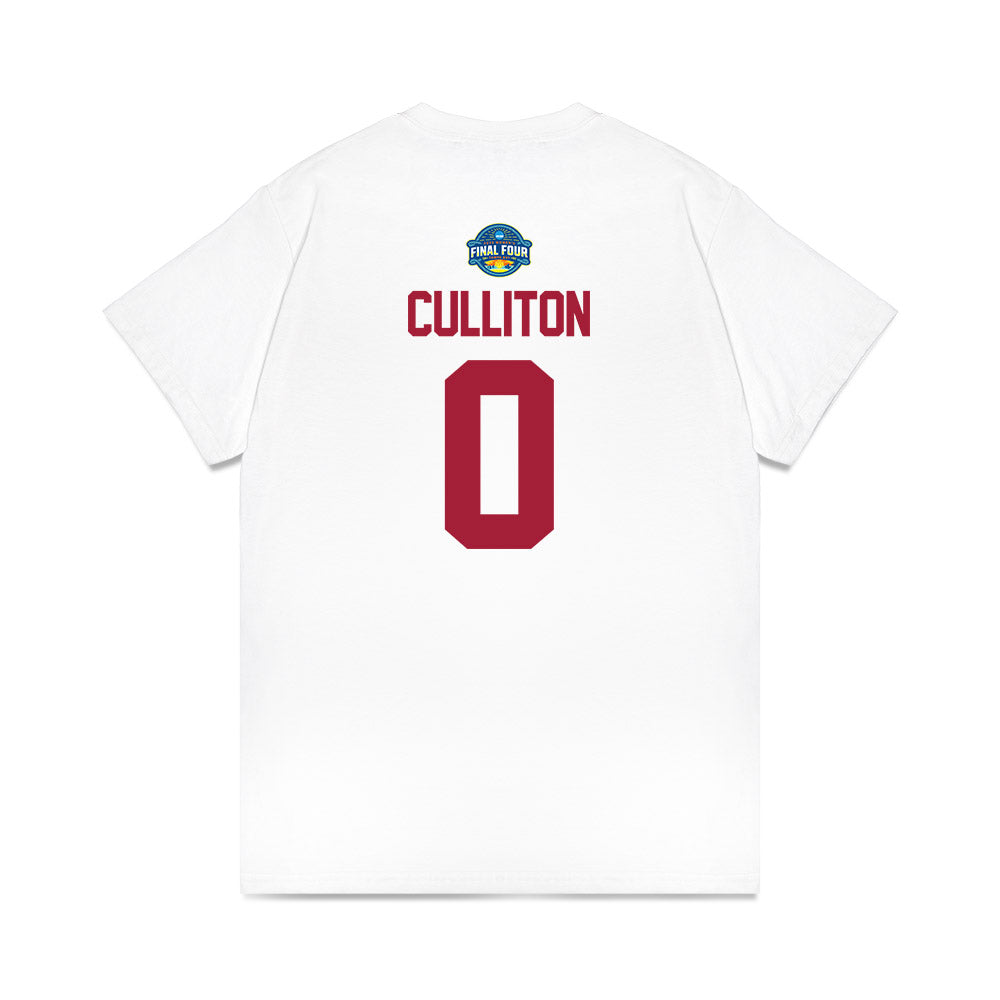 Oklahoma - NCAA Women's Basketball : Beatrice Culliton - NCAA® March Madness® 2025 Final 4 Shersey Premium T-Shirt-1