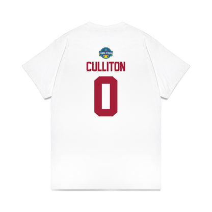 Oklahoma - NCAA Women's Basketball : Beatrice Culliton - NCAA® March Madness® 2025 Final 4 Shersey Premium T-Shirt-1