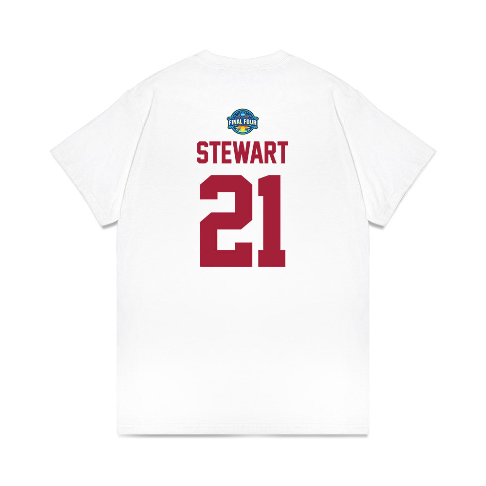 Oklahoma - NCAA Women's Basketball : Brooklyn Stewart - NCAA® March Madness® 2025 Final 4 Shersey Premium T-Shirt-1