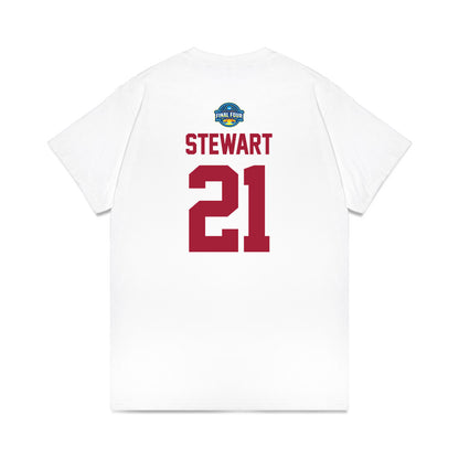 Oklahoma - NCAA Women's Basketball : Brooklyn Stewart - NCAA® March Madness® 2025 Final 4 Shersey Premium T-Shirt-1