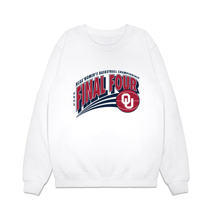 Oklahoma - NCAA Women's Basketball : Raegan Beers - NCAA® March Madness® 2025 Final 4 Shersey Premium Crewneck Sweatshirt-0