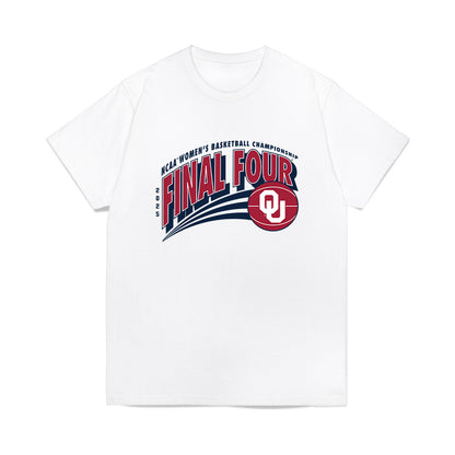 Oklahoma - NCAA Women's Basketball : Keziah Lofton - NCAA® March Madness® 2025 Final 4 Shersey Premium T-Shirt-0