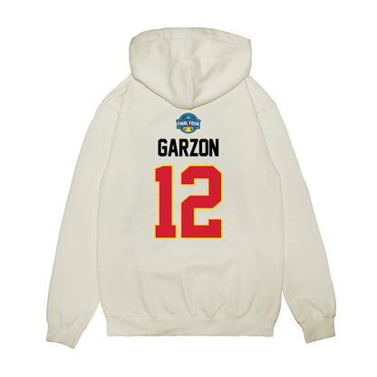 Maryland - NCAA Women's Basketball : Yarden Garzon - NCAA® March Madness® 2025 Final 4 Shersey Premium Hooded Sweatshirt-1