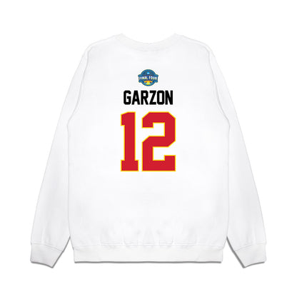 Maryland - NCAA Women's Basketball : Yarden Garzon - NCAA® March Madness® 2025 Final 4 Shersey Premium Crewneck Sweatshirt-1