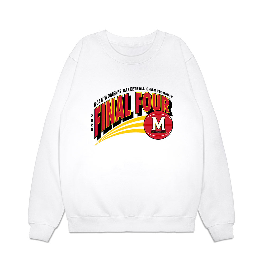 Maryland - NCAA Women's Basketball : Yarden Garzon - NCAA® March Madness® 2025 Final 4 Shersey Premium Crewneck Sweatshirt-0