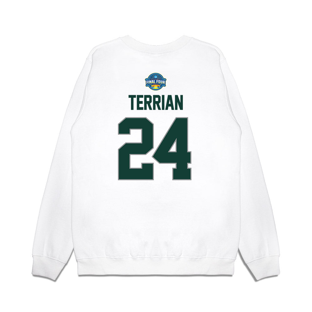 Michigan State - NCAA Women's Basketball : Amy Terrian - NCAA® March Madness® 2025 Final Four Shersey Premium Crewneck Sweatshirt-1