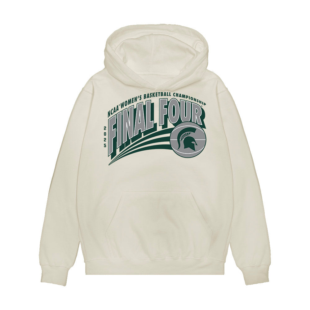 Michigan State - NCAA Women's Basketball : Jalyn Brown - NCAA® March Madness® 2025 Final Four Shersey Premium Hooded Sweatshirt-0