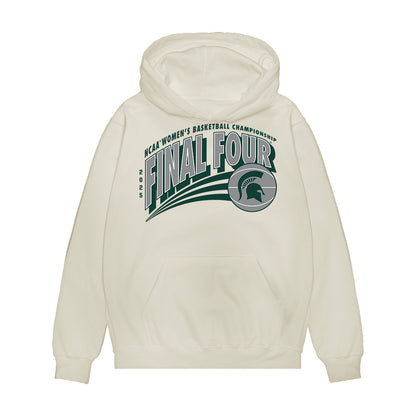 Michigan State - NCAA Women's Basketball : Jalyn Brown - NCAA® March Madness® 2025 Final Four Shersey Premium Hooded Sweatshirt-0