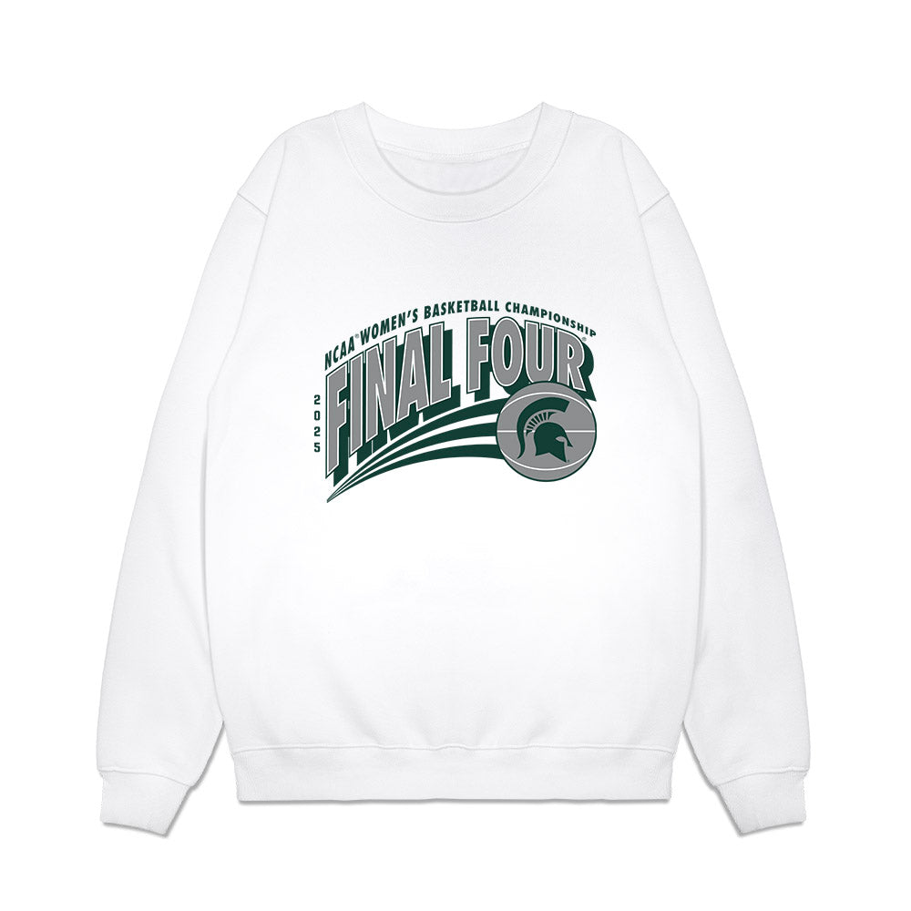 Michigan State - NCAA Women's Basketball : Ines Sotelo - NCAA® March Madness® 2025 Final Four Shersey Premium Crewneck Sweatshirt-0
