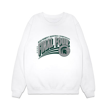 Michigan State - NCAA Women's Basketball : Sara Sambolic - NCAA® March Madness® 2025 Final Four Shersey Premium Crewneck Sweatshirt-0