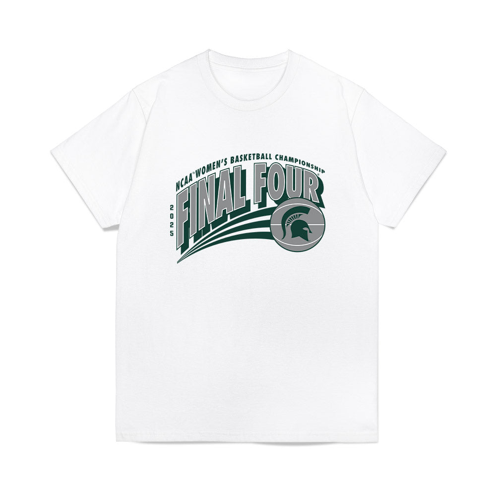 Michigan State - NCAA Women's Basketball : Jordan Ode - NCAA® March Madness® 2025 Final Four Shersey Premium T-Shirt-0