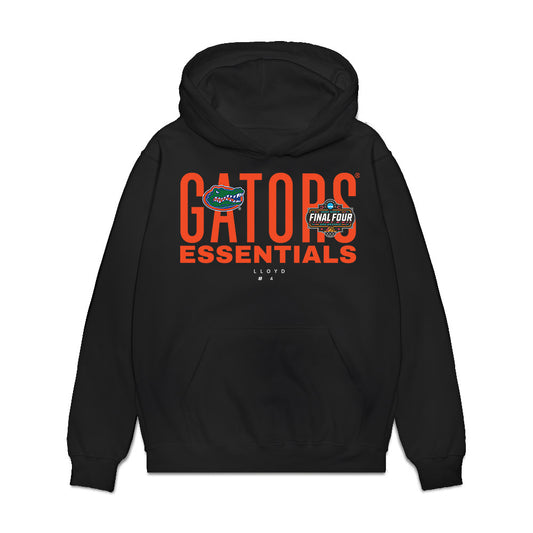 Florida - NCAA Men's Basketball : Alexander Lloyd - NCAA® March Madness® Essentials Final 4 Premium Hooded Sweatshirt-0