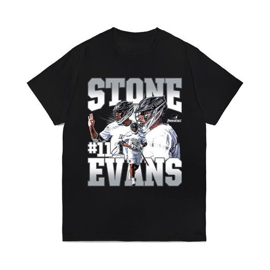Providence - NCAA Men's Lacrosse : Stone Evans - Comfort Colors T-Shirt-0