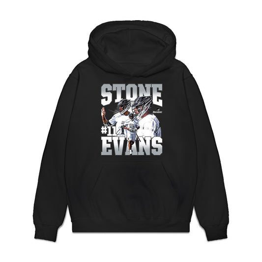Providence - NCAA Men's Lacrosse : Stone Evans - Premium Hooded Sweatshirt-0