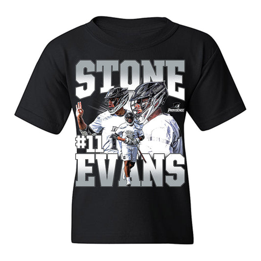 Providence - NCAA Men's Lacrosse : Stone Evans - Youth T-Shirt-0