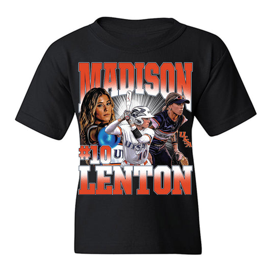 UTSA - NCAA Softball : Madison Lenton - Collage Youth T-Shirt-0