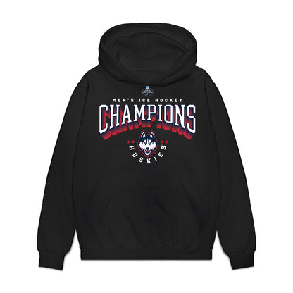 UConn - NCAA Men's Ice Hockey : - Premium Hooded Sweatshirt-0