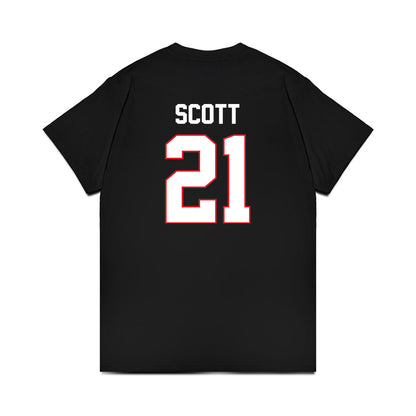 UConn - NCAA Men's Ice Hockey : Trey Scott - Championship Classic Shersey Premium T-Shirt-1