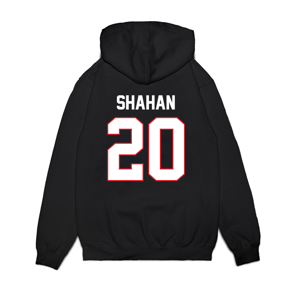 UConn - NCAA Men's Ice Hockey : Kaden Shahan - Championship Classic Shersey Premium Hooded Sweatshirt-1