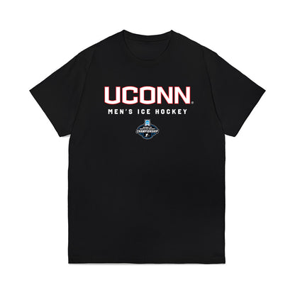 UConn - NCAA Men's Ice Hockey : Ethan Gardula - Championship Classic Shersey Premium T-Shirt-0
