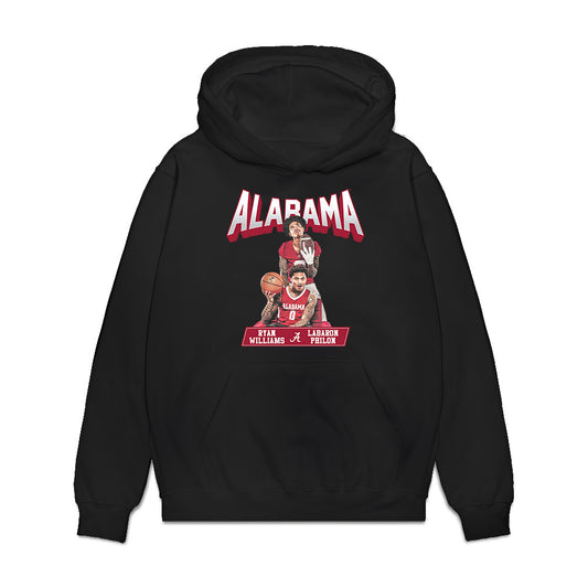 Alabama - NCAA Football : Ryan Williams - Collage Premium Hooded Sweatshirt-0