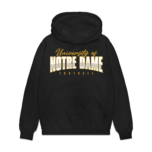 Notre Dame - NCAA Football : Adon Shuler - Classic Shersey Premium Hooded Sweatshirt-0