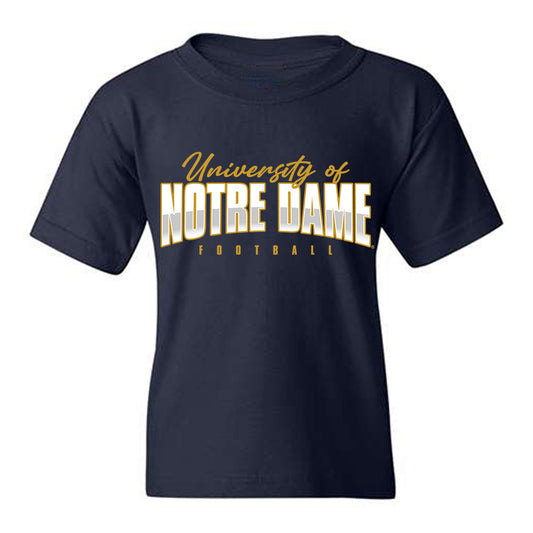 Notre Dame - NCAA Football : Adon Shuler - Classic Shersey Youth T-Shirt-0