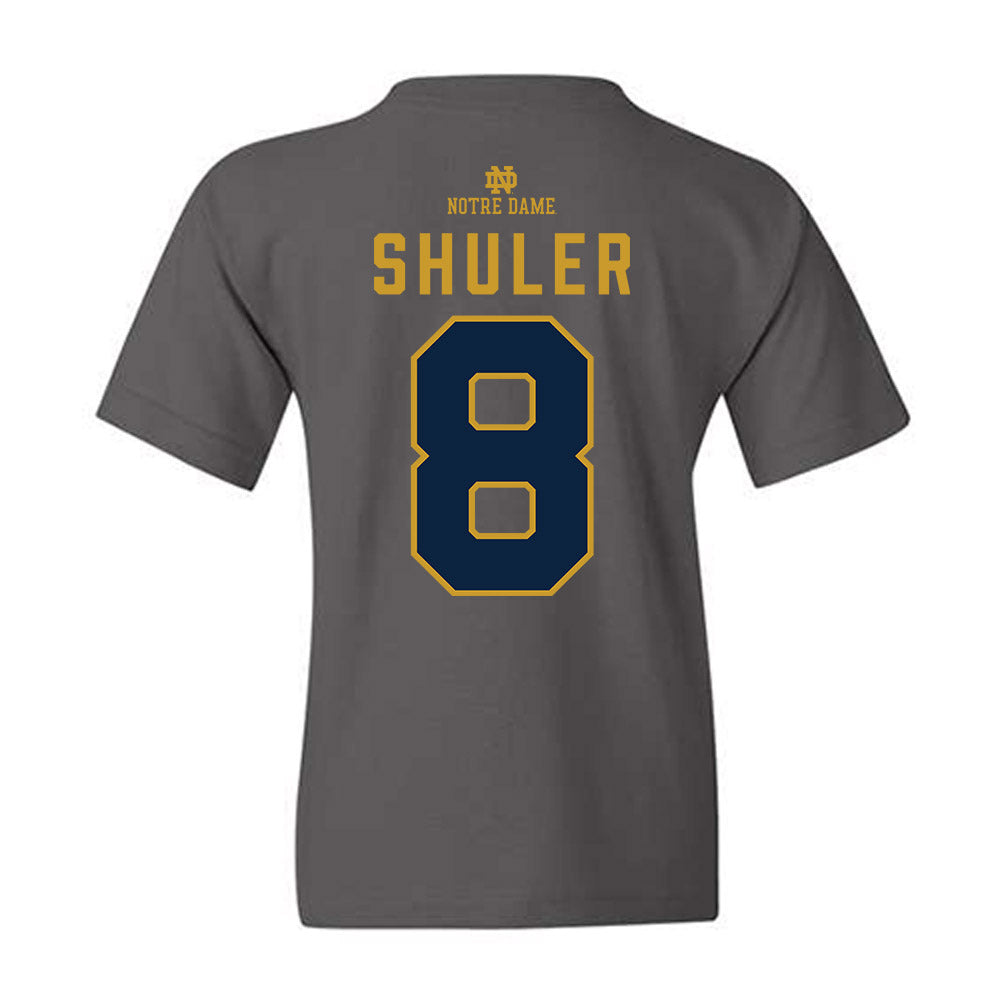 Notre Dame - NCAA Football : Adon Shuler - Classic Shersey Youth T-Shirt-1