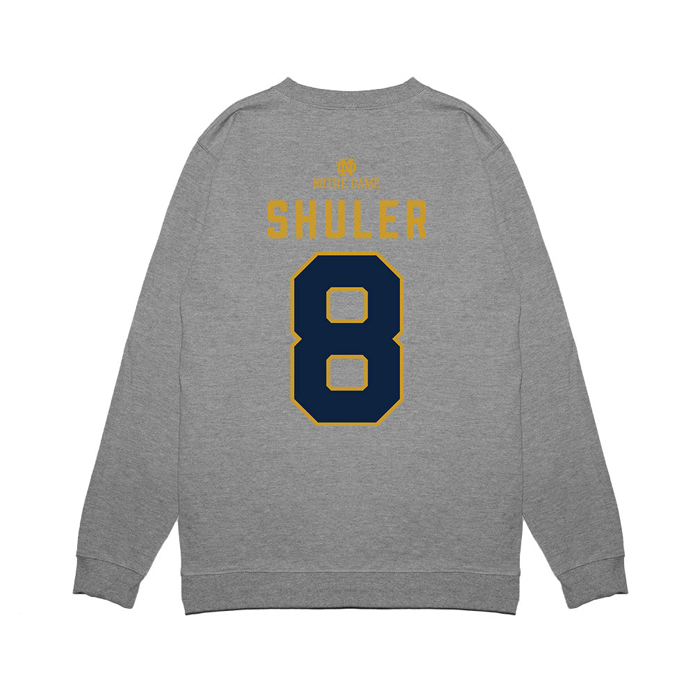 Notre Dame - NCAA Football : Adon Shuler - Classic Shersey Premium Crewneck Sweatshirt-1