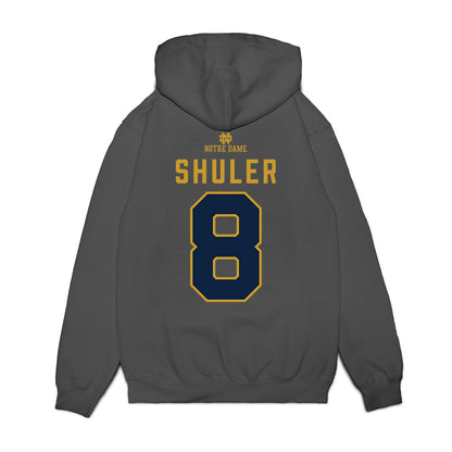 Notre Dame - NCAA Football : Adon Shuler - Classic Shersey Premium Hooded Sweatshirt-1